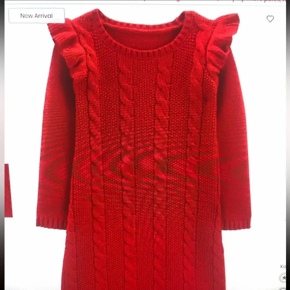 carters red sweater dress Carter's | Dresses | Carters Sweater Dress